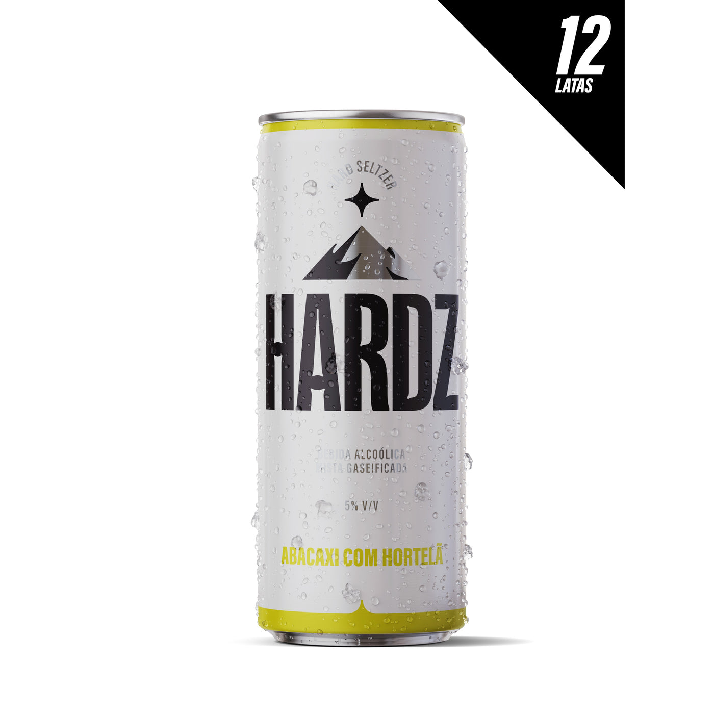Hardz Abacaxi/Hortelã - 12 Latas 355mL